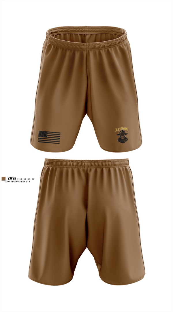Athletic Shorts With Pockets, 3 Squad, Legion Platoon, Army, Teamtime, Team time, sublimation, custom sports apparel, team uniforms, spirit wear, spiritwear, sports uniforms, custom shirts, team store, custom team store, fundraiser sports, apparel fundraiser