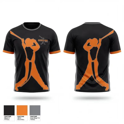 The Batter’s Box Training Academy 22345325 Old School Cotton Feel Shirt - 1