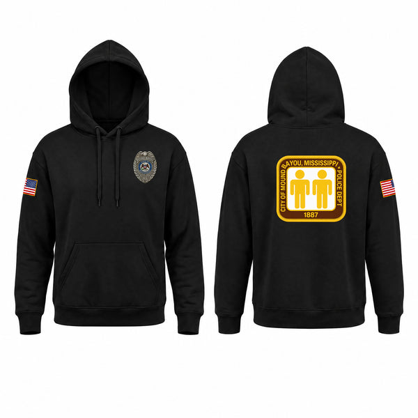Hoodie, Mound Bayou Police Dept., Police, Teamtime, Team time, sublimation, custom sports apparel, team uniforms, spirit wear, spiritwear, sports uniforms, custom shirts, team store, custom team store, fundraiser sports, apparel fundraiser