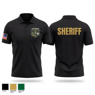 Short Sleeve Performance Polo, Platoon B Central Nights, Police, Teamtime, Team time, sublimation, custom sports apparel, team uniforms, spirit wear, spiritwear, sports uniforms, custom shirts, team store, custom team store, fundraiser sports, apparel fundraiser