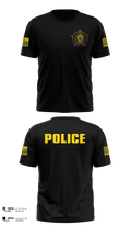 Quinton Police Department 78432934 Old School Cotton Feel Shirt - 2