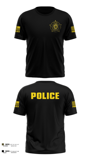 Old School Cotton Feel Shirt, Quinton Police Department, Police, Teamtime, Team time, sublimation, custom sports apparel, team uniforms, spirit wear, spiritwear, sports uniforms, custom shirts, team store, custom team store, fundraiser sports, apparel fundraiser