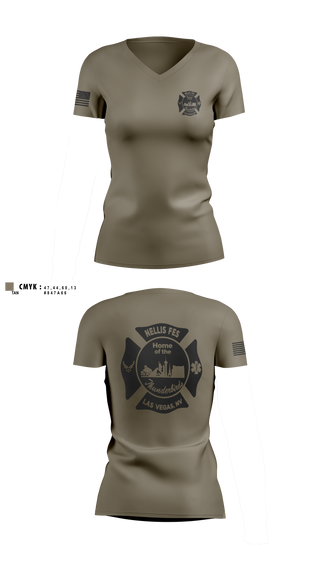 Womens Short Sleeve Vneck Shirt, 99 CES/CEF, Air Force, Teamtime, Team time, sublimation, custom sports apparel, team uniforms, spirit wear, spiritwear, sports uniforms, custom shirts, team store, custom team store, fundraiser sports, apparel fundraiser