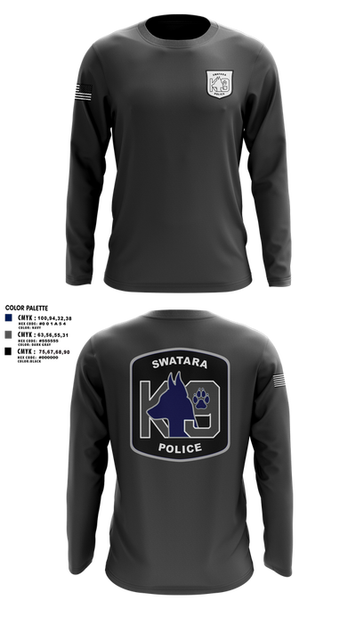 Swatara K9 68594895 Long Sleeve Performance Shirt 2