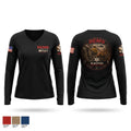 Rapid Emergency Management 5983605 Women's Long Sleeve V-neck Shirt - 1
