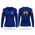 Headquarters and Distribution Company Women's Long Sleeve V-neck Shirt - 1
