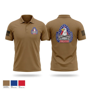 Short Sleeve Performance Polo, 410th Contracting Support Brigade, Army, Teamtime, Team time, sublimation, custom sports apparel, team uniforms, spirit wear, spiritwear, sports uniforms, custom shirts, team store, custom team store, fundraiser sports, apparel fundraiser