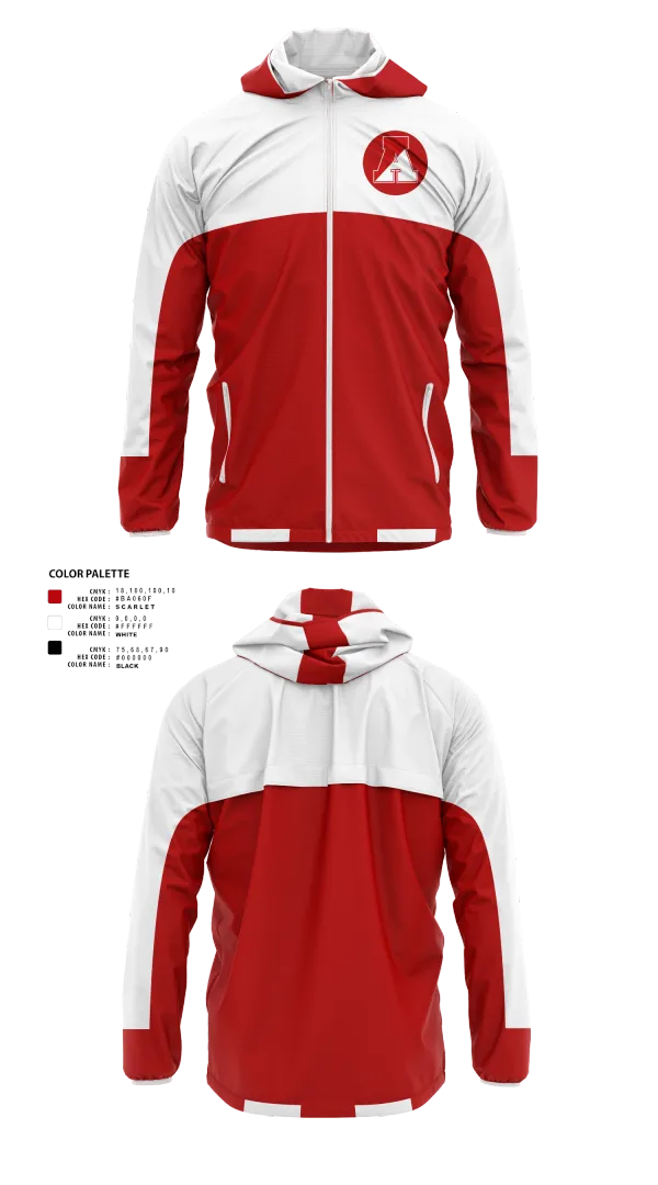 Windbreaker, St. Thomas Aquinas Soccer, Women's Soccer, Teamtime, Team time, sublimation, custom sports apparel, team uniforms, spirit wear, spiritwear, sports uniforms, custom shirts, team store, custom team store, fundraiser sports, apparel fundraiser