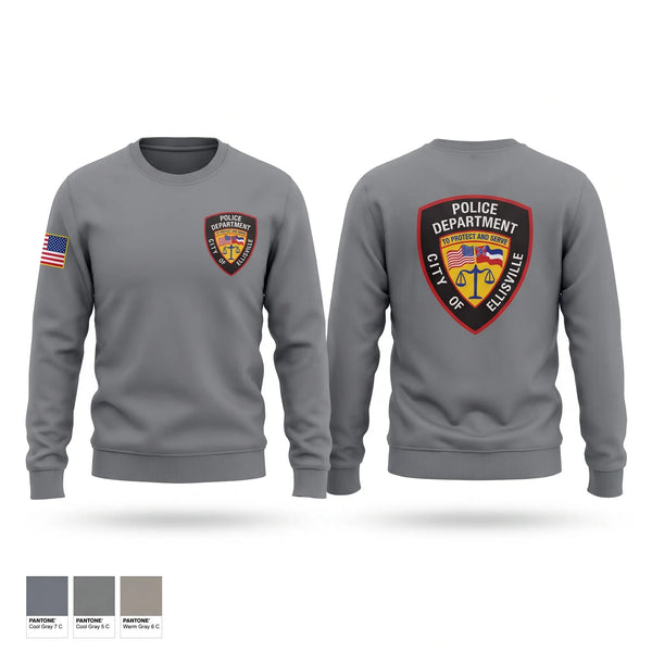 Crew Neck Sweatshirt, EPD, Police, Teamtime, Team time, sublimation, custom sports apparel, team uniforms, spirit wear, spiritwear, sports uniforms, custom shirts, team store, custom team store, fundraiser sports, apparel fundraiser