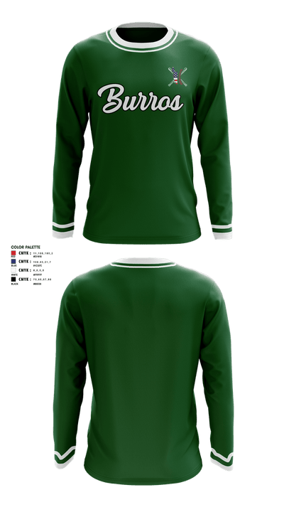 Burros 66241913 Long Sleeve Performance Shirt 3