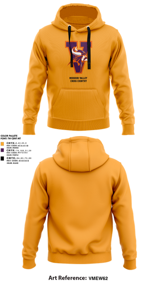 Hoodie, Missouri Valley College Track & Field, Track & Field, Teamtime, Team time, sublimation, custom sports apparel, team uniforms, spirit wear, spiritwear, sports uniforms, custom shirts, team store, custom team store, fundraiser sports, apparel fundraiser