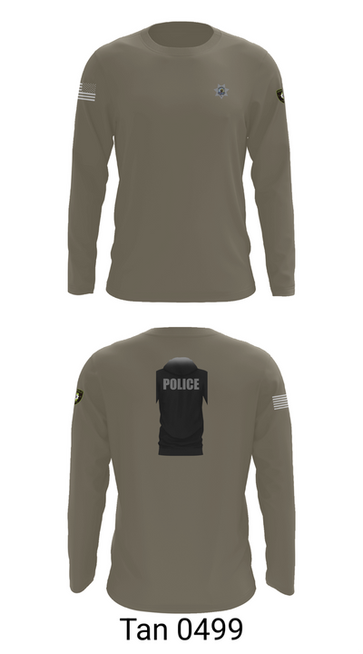 Nashville Police Department 22695418 Long Sleeve Performance Shirt 63