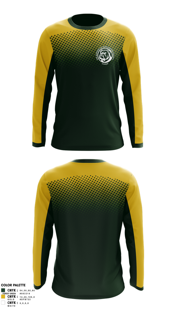Long Sleeve Performance Shirt, Riverside Bulldogs, , Teamtime, Team time, sublimation, custom sports apparel, team uniforms, spirit wear, spiritwear, sports uniforms, custom shirts, team store, custom team store, fundraiser sports, apparel fundraiser