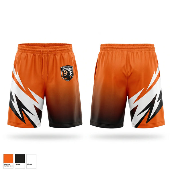 Mens Basketball Shorts, The Philadelphia Tomahawks, Men's Basketball, Teamtime, Team time, sublimation, custom sports apparel, team uniforms, spirit wear, spiritwear, sports uniforms, custom shirts, team store, custom team store, fundraiser sports, apparel fundraiser