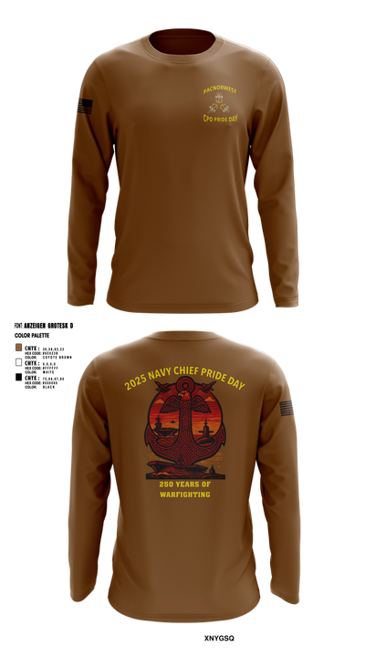 PNW CHIEFS 6578878 Long Sleeve Performance Shirt 3 (1)