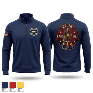 Windbreaker, Columbia County Fire Rescue Engine Company 6, Fire Department, Teamtime, Team time, sublimation, custom sports apparel, team uniforms, spirit wear, spiritwear, sports uniforms, custom shirts, team store, custom team store, fundraiser sports, apparel fundraiser