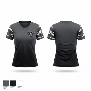 Womens Short Sleeve Vneck Shirt, Houston Outlaws, Baseball, Teamtime, Team time, sublimation, custom sports apparel, team uniforms, spirit wear, spiritwear, sports uniforms, custom shirts, team store, custom team store, fundraiser sports, apparel fundraiser