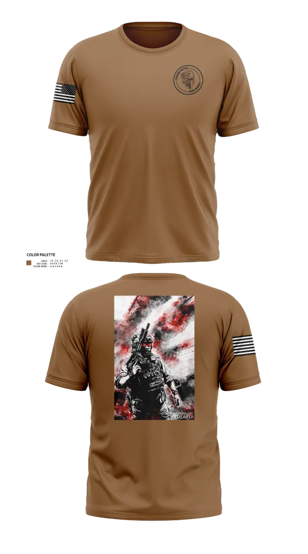 Old School Cotton Feel Shirt, Firearms Tactical Training Squad, , Teamtime, Team time, sublimation, custom sports apparel, team uniforms, spirit wear, spiritwear, sports uniforms, custom shirts, team store, custom team store, fundraiser sports, apparel fundraiser