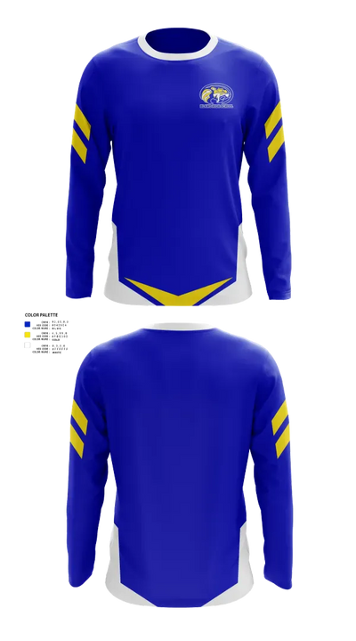 Bland High School Softball 1200236 Long Sleeve Performance Shirt 1