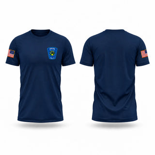 Short Sleeve Performance Shirt, Iowa Police, Police, Teamtime, Team time, sublimation, custom sports apparel, team uniforms, spirit wear, spiritwear, sports uniforms, custom shirts, team store, custom team store, fundraiser sports, apparel fundraiser