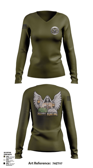 Womens Long Sleeve Vneck Shirt, K-9 Unit, Police, Teamtime, Team time, sublimation, custom sports apparel, team uniforms, spirit wear, spiritwear, sports uniforms, custom shirts, team store, custom team store, fundraiser sports, apparel fundraiser