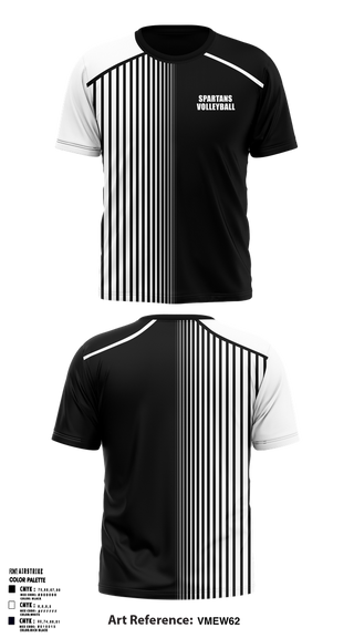 Short Sleeve Performance Shirt, Spartans volleyball, Men's Volleyball, Teamtime, Team time, sublimation, custom sports apparel, team uniforms, spirit wear, spiritwear, sports uniforms, custom shirts, team store, custom team store, fundraiser sports, apparel fundraiser