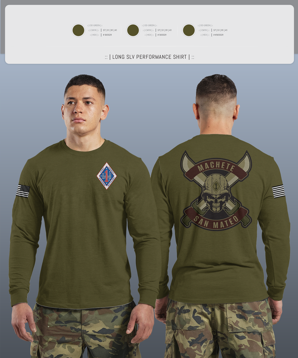 Long Sleeve Performance Shirt, 1st Combat Engineer Battalion, , Teamtime, Team time, sublimation, custom sports apparel, team uniforms, spirit wear, spiritwear, sports uniforms, custom shirts, team store, custom team store, fundraiser sports, apparel fundraiser