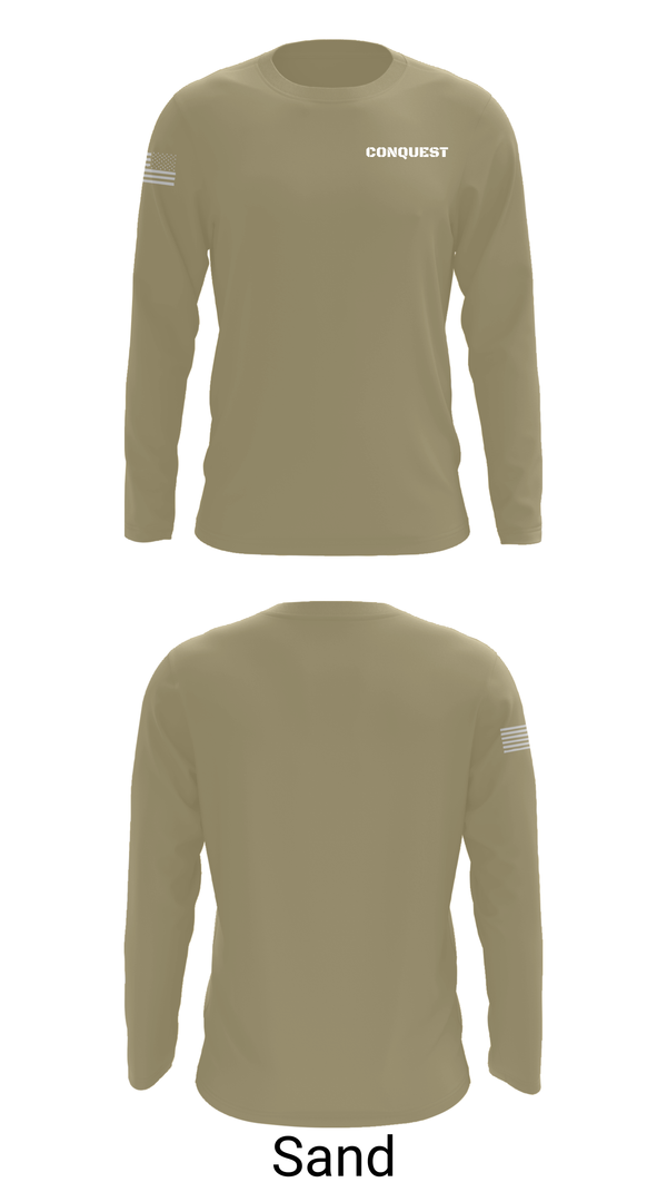 Long Sleeve Performance Shirt, CONQUEST, , Teamtime, Team time, sublimation, custom sports apparel, team uniforms, spirit wear, spiritwear, sports uniforms, custom shirts, team store, custom team store, fundraiser sports, apparel fundraiser