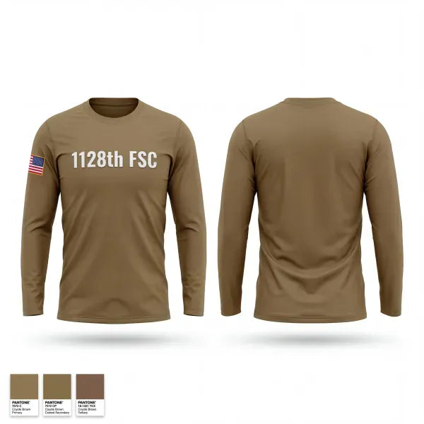 Long Sleeve Performance Shirt, 1128th FSC, Army, Teamtime, Team time, sublimation, custom sports apparel, team uniforms, spirit wear, spiritwear, sports uniforms, custom shirts, team store, custom team store, fundraiser sports, apparel fundraiser