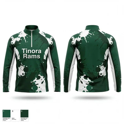 Tinora Rams 41644140 Quarter Zip Jacket - 1