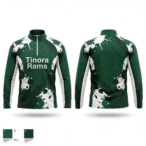 Quarter Zip Jacket, Tinora Rams, Men's Basketball, Teamtime, Team time, sublimation, custom sports apparel, team uniforms, spirit wear, spiritwear, sports uniforms, custom shirts, team store, custom team store, fundraiser sports, apparel fundraiser