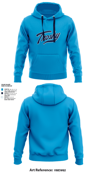 Hoodie, Trosky Bolts, Baseball, Teamtime, Team time, sublimation, custom sports apparel, team uniforms, spirit wear, spiritwear, sports uniforms, custom shirts, team store, custom team store, fundraiser sports, apparel fundraiser
