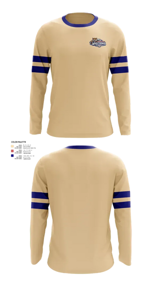 Long Sleeve Performance Shirt, Wild Things, Baseball, Teamtime, Team time, sublimation, custom sports apparel, team uniforms, spirit wear, spiritwear, sports uniforms, custom shirts, team store, custom team store, fundraiser sports, apparel fundraiser