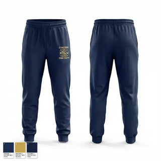 Sweatpants, Concord Fire Department, Fire Department, Teamtime, Team time, sublimation, custom sports apparel, team uniforms, spirit wear, spiritwear, sports uniforms, custom shirts, team store, custom team store, fundraiser sports, apparel fundraiser