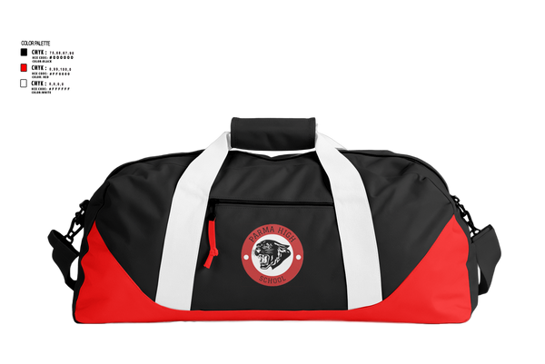 Duffle Bag, Parma High School Soccer, Women's Soccer, Teamtime, Team time, sublimation, custom sports apparel, team uniforms, spirit wear, spiritwear, sports uniforms, custom shirts, team store, custom team store, fundraiser sports, apparel fundraiser