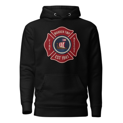 Warren Township Fire Unisex Hoodie - 1