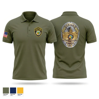 Short Sleeve Performance Polo, Littleton NH Police Department, Police, Teamtime, Team time, sublimation, custom sports apparel, team uniforms, spirit wear, spiritwear, sports uniforms, custom shirts, team store, custom team store, fundraiser sports, apparel fundraiser
