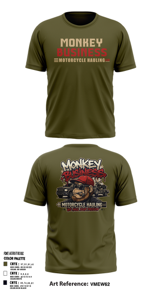 Short Sleeve Performance Shirt, Monkey Business Motorcycle Hauling, , Teamtime, Team time, sublimation, custom sports apparel, team uniforms, spirit wear, spiritwear, sports uniforms, custom shirts, team store, custom team store, fundraiser sports, apparel fundraiser