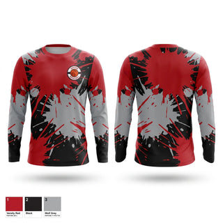 Long Sleeve Performance Shirt, Ignacio Bobcats, Men's Basketball, Teamtime, Team time, sublimation, custom sports apparel, team uniforms, spirit wear, spiritwear, sports uniforms, custom shirts, team store, custom team store, fundraiser sports, apparel fundraiser