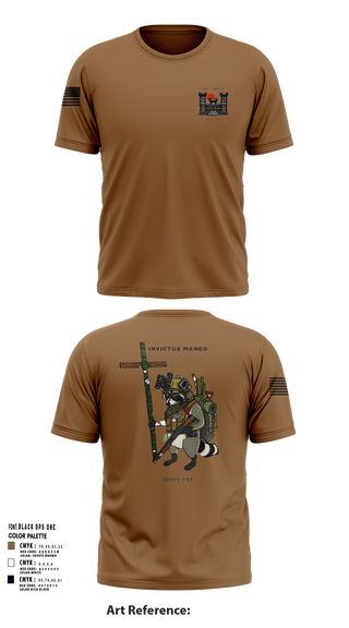 Short Sleeve Performance Shirt, 441st Engineer Company, Army, Teamtime, Team time, sublimation, custom sports apparel, team uniforms, spirit wear, spiritwear, sports uniforms, custom shirts, team store, custom team store, fundraiser sports, apparel fundraiser