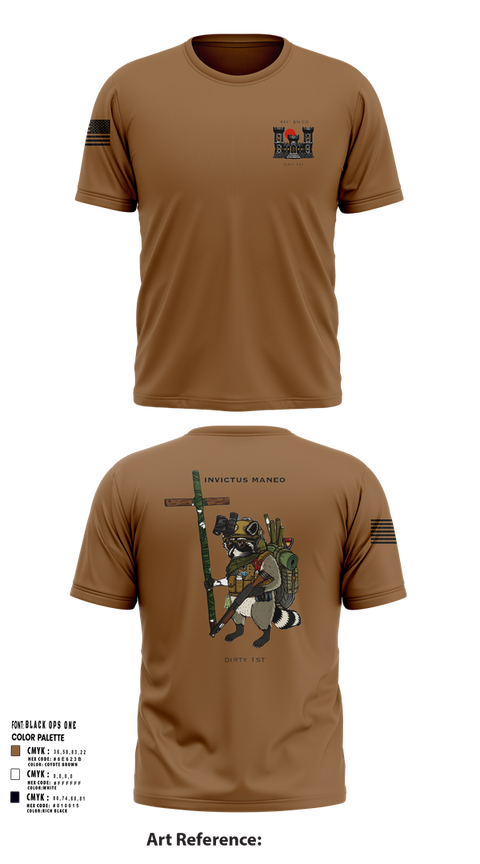 Short Sleeve Performance Shirt, 441st Engineer Company, Army, Teamtime, Team time, sublimation, custom sports apparel, team uniforms, spirit wear, spiritwear, sports uniforms, custom shirts, team store, custom team store, fundraiser sports, apparel fundraiser