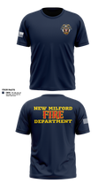 New Milford Fire department 24984583 Short Sleeve Performance Shirt - 1