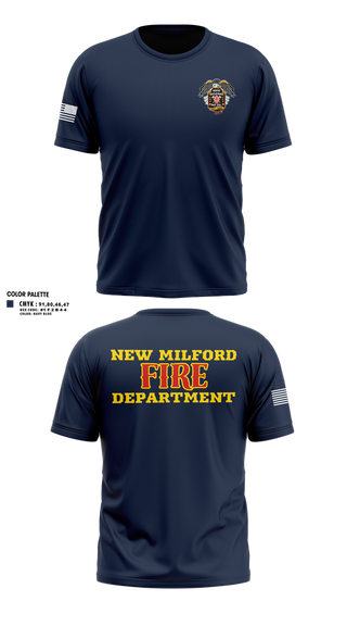 Short Sleeve Performance Shirt, New Milford Fire department, Fire Department, Teamtime, Team time, sublimation, custom sports apparel, team uniforms, spirit wear, spiritwear, sports uniforms, custom shirts, team store, custom team store, fundraiser sports, apparel fundraiser