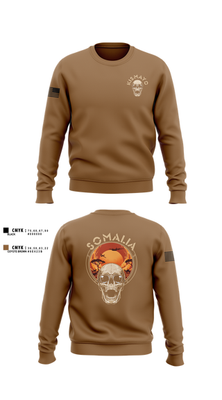 Crew Neck Sweatshirt, CJTF-HOA, Army, Teamtime, Team time, sublimation, custom sports apparel, team uniforms, spirit wear, spiritwear, sports uniforms, custom shirts, team store, custom team store, fundraiser sports, apparel fundraiser