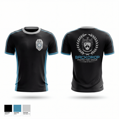 Backdrop Protection Group 60239220 Short Sleeve Performance Shirt - 1