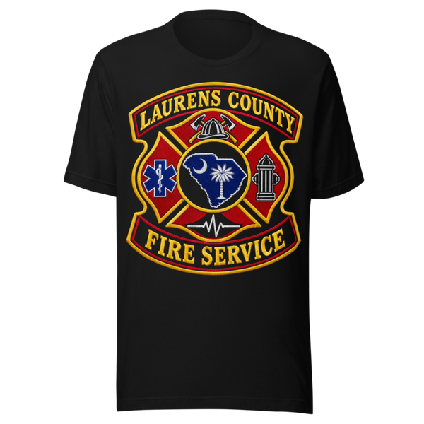 LAURENS COUNTY FIRE SERVICE Unisex Staple T-Shirt
