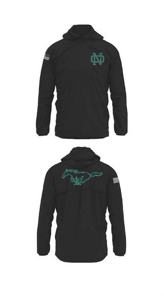 Windbreaker, North Oldham Mustangs, Baseball, Teamtime, Team time, sublimation, custom sports apparel, team uniforms, spirit wear, spiritwear, sports uniforms, custom shirts, team store, custom team store, fundraiser sports, apparel fundraiser