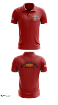 White Shield Fire Department Short Sleeve Performance Polo - 2