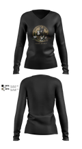 LMPD HSO TRT Women's Long Sleeve V-neck Shirt - 8