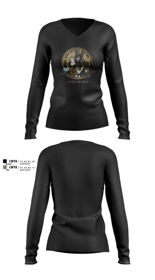 Womens Long Sleeve Vneck Shirt, LMPD HSO TRT, Police, Teamtime, Team time, sublimation, custom sports apparel, team uniforms, spirit wear, spiritwear, sports uniforms, custom shirts, team store, custom team store, fundraiser sports, apparel fundraiser